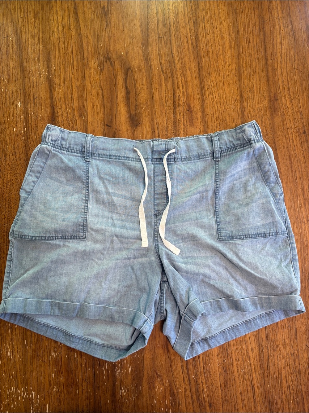 Pull on Jean shorts